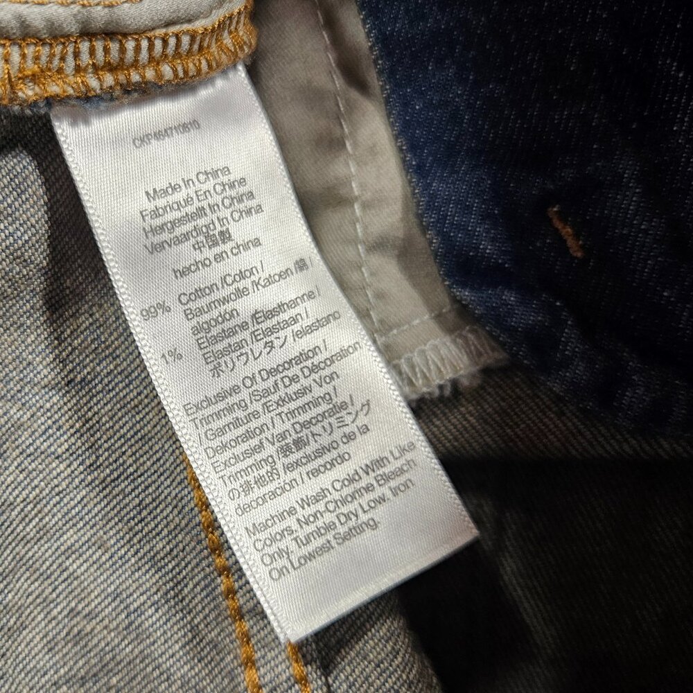 Madewell The Perfect Vintage Jean Blue Jeans Women's Size 24 - Picture 5 of 7